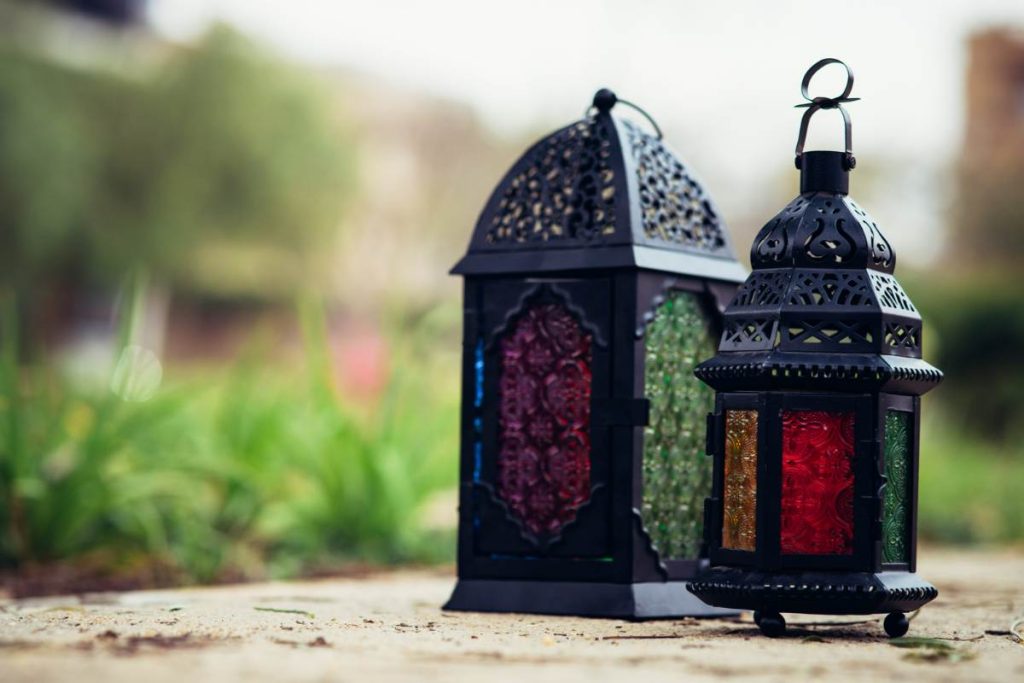 Two Outdoor Lanterns