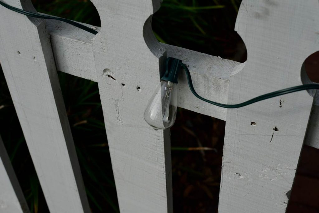 Fence-Mounted Lighting